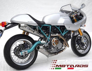 Ducati Paul Smart Sport Classic 1000 Zard Exhaust Full Titanium System +4HP