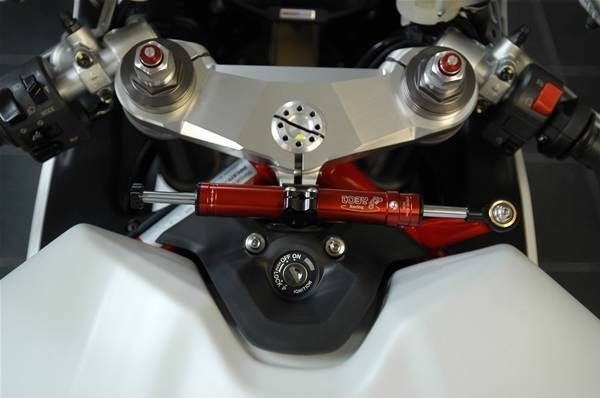Ducati 848 EVO 2010-2013 Toby Belgium Steering Damper Stabilizer Substitution