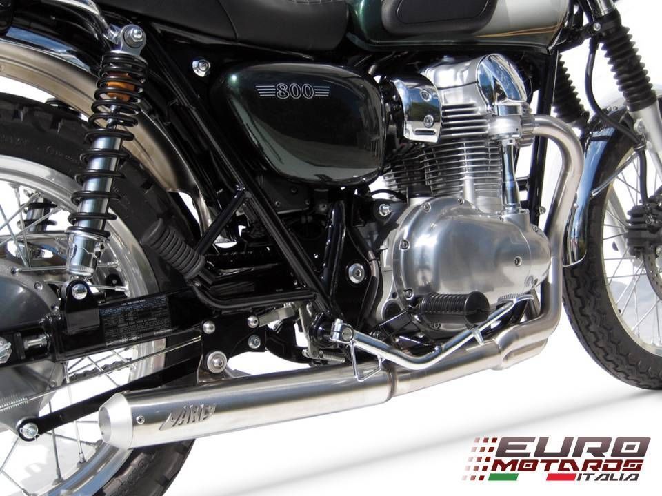 W800 Zard Exhaust Full System Cross Version With Silencer – Euro Motards Performance