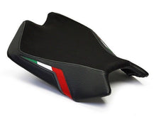Load image into Gallery viewer, Luimoto Team Italia Suede Rider Seat Cover 2 Colors For Aprilia RSV4 RSV-4 09-19