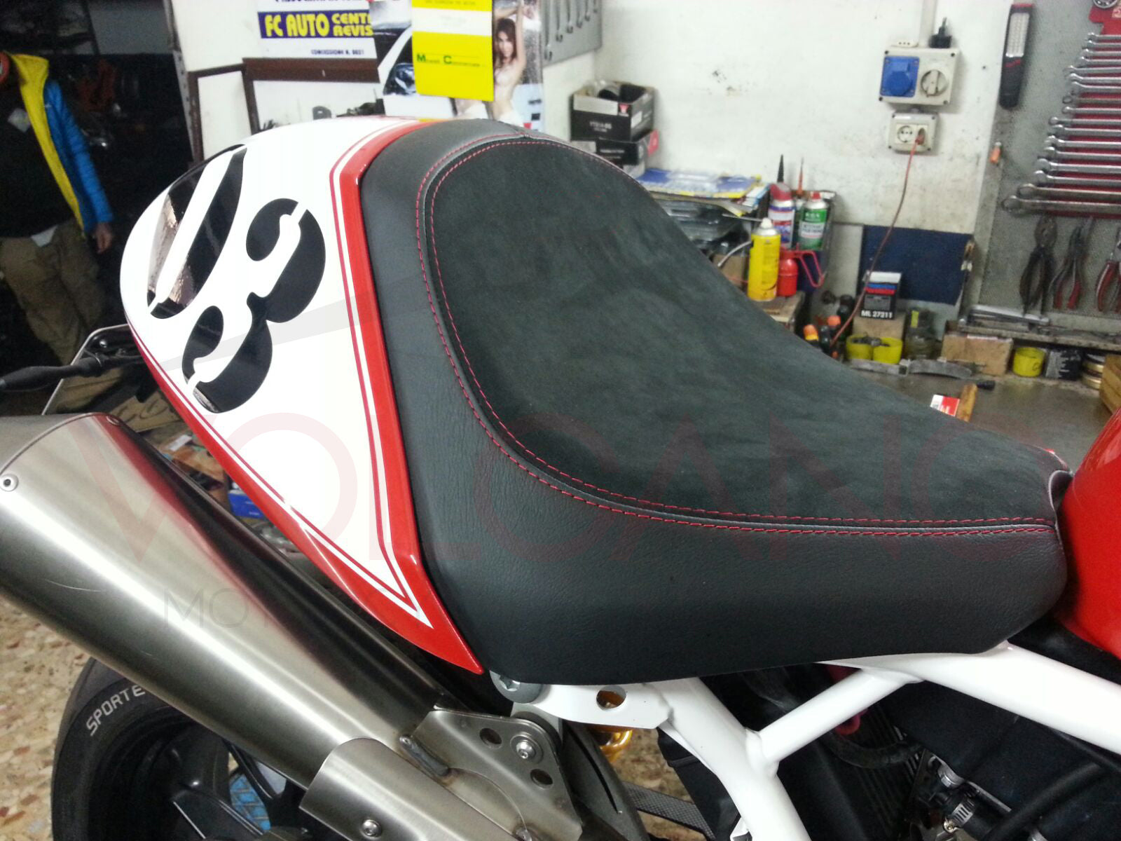 volcano motorcycle seat covers