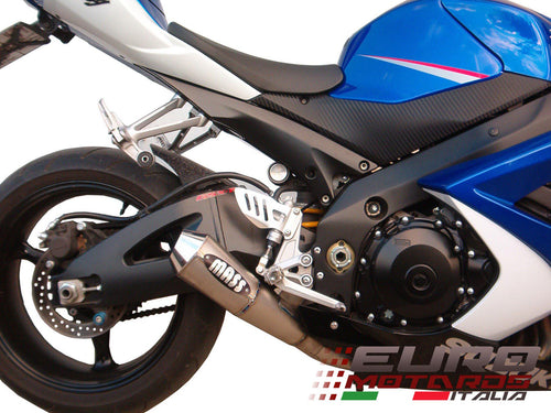 Suzuki GSR 600 06-11 MassMoto SlipOn Silencieux Oval Inox Carbon