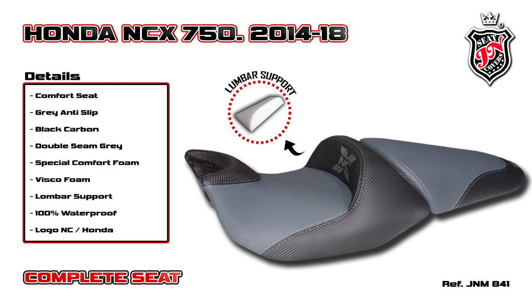 Honda NC750X 2014-2018 JN-Europe Complete Comfort Seat JN+Visco JNM841 New