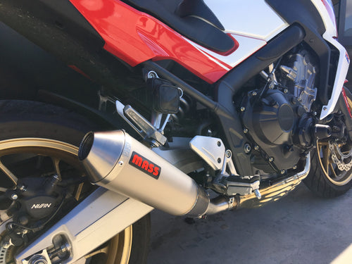 MassMoto Exhaust Silencer Tromb Titan Recurve+Decat Benelli Leoncino 5