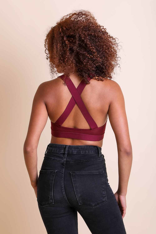 Leto Collection - Cross Strap Bralette $25 – Thank you