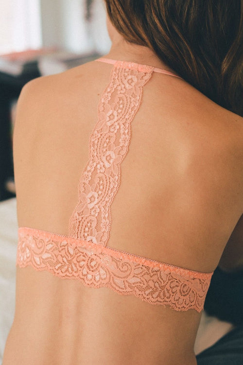 T Back Lace Bralette $12 – Thank you - Leto Collection