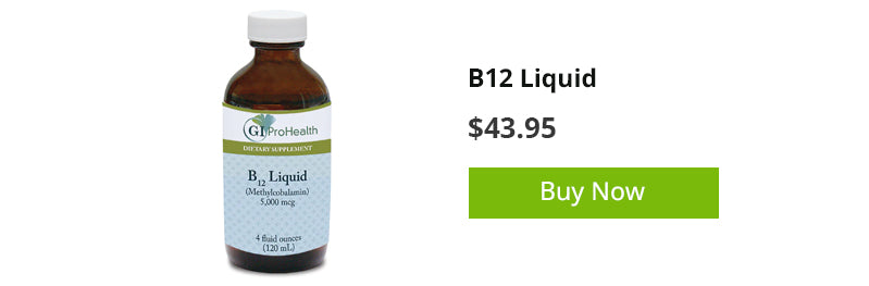 GI ProHealth B12 Liquid dietary supplement