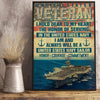 Veteran American Military Cool Apparel United State Veteran Hold Dear My Heart - Poster