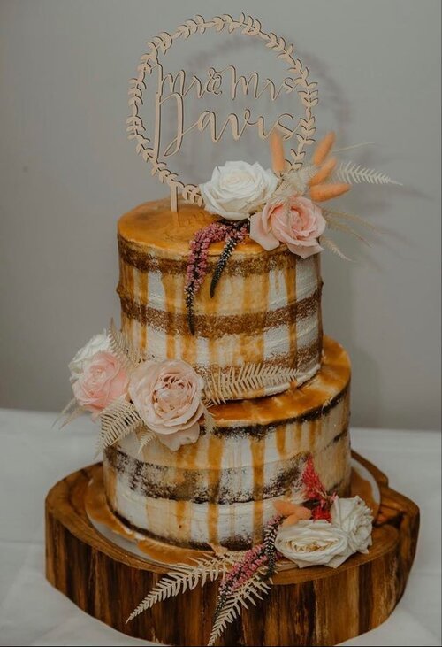 Fault line Cake AND Buttercream Stripes, Honeycomb themed (& Building a Double  Barrel Tier) | Cakeheads