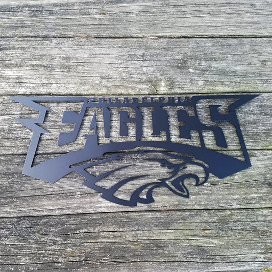 6519 PHILADELPHIA EAGLES NFL TIN SIGN CUSTOM METAL VINTAGE TEAM