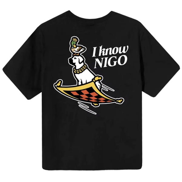 I Know Nigo Tee Shirt LS Large VIP Exclusive Victor Victor Human Made Rap  Life