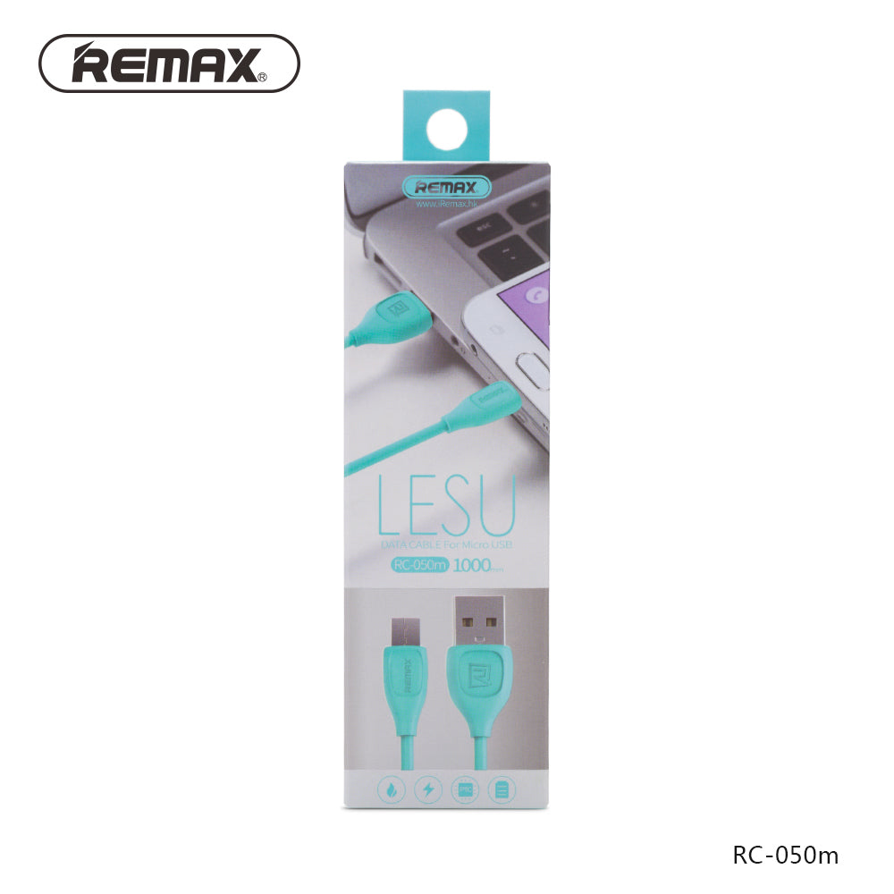 Remax Lesu Cable Micro USB RC-050m - White – iStore Peru Online