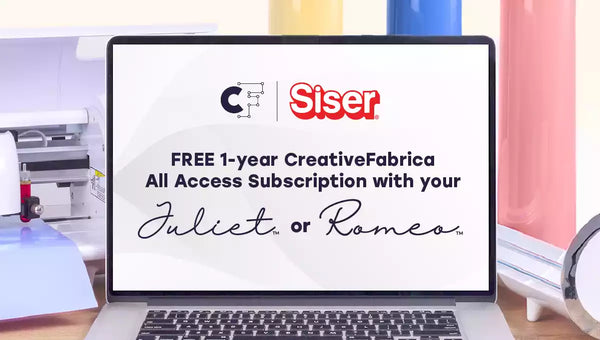 free 1-year subscription to CreativeFabrica!