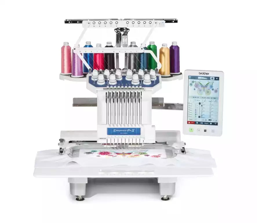 Brother Entrepreneur One PR1X Embroidery Machine - Check Out the New M
