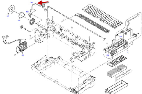 Epson 3880 PF encoder harness