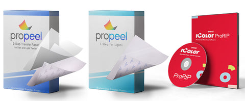 Propeel papers and iColor ProRIP software