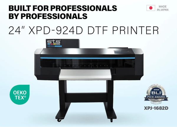 STS 24” XPD – 924D award winning DTF Printer