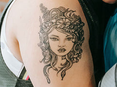 girl tattoo