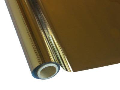 EXCEART 2 Rolls Gold Iron on Vinyl Imitation Gold Leaf Vinyl Transfer Paper  Toner Reactive Foil Metallic Foil Paper Heat Transfer Vinyl Metallic Foil