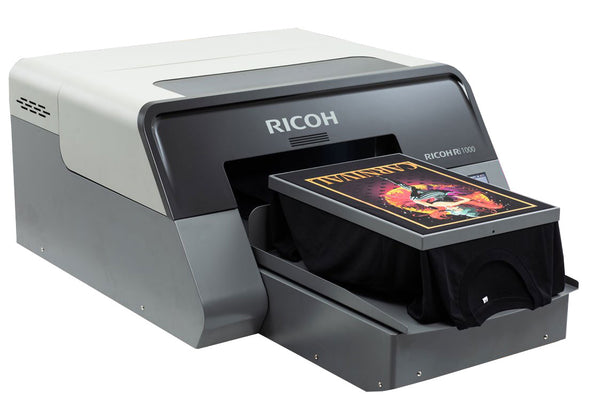 Panter badge Madeliefje Ricoh Ri1000 Commercial Garment Printer | Garment Printer Ink