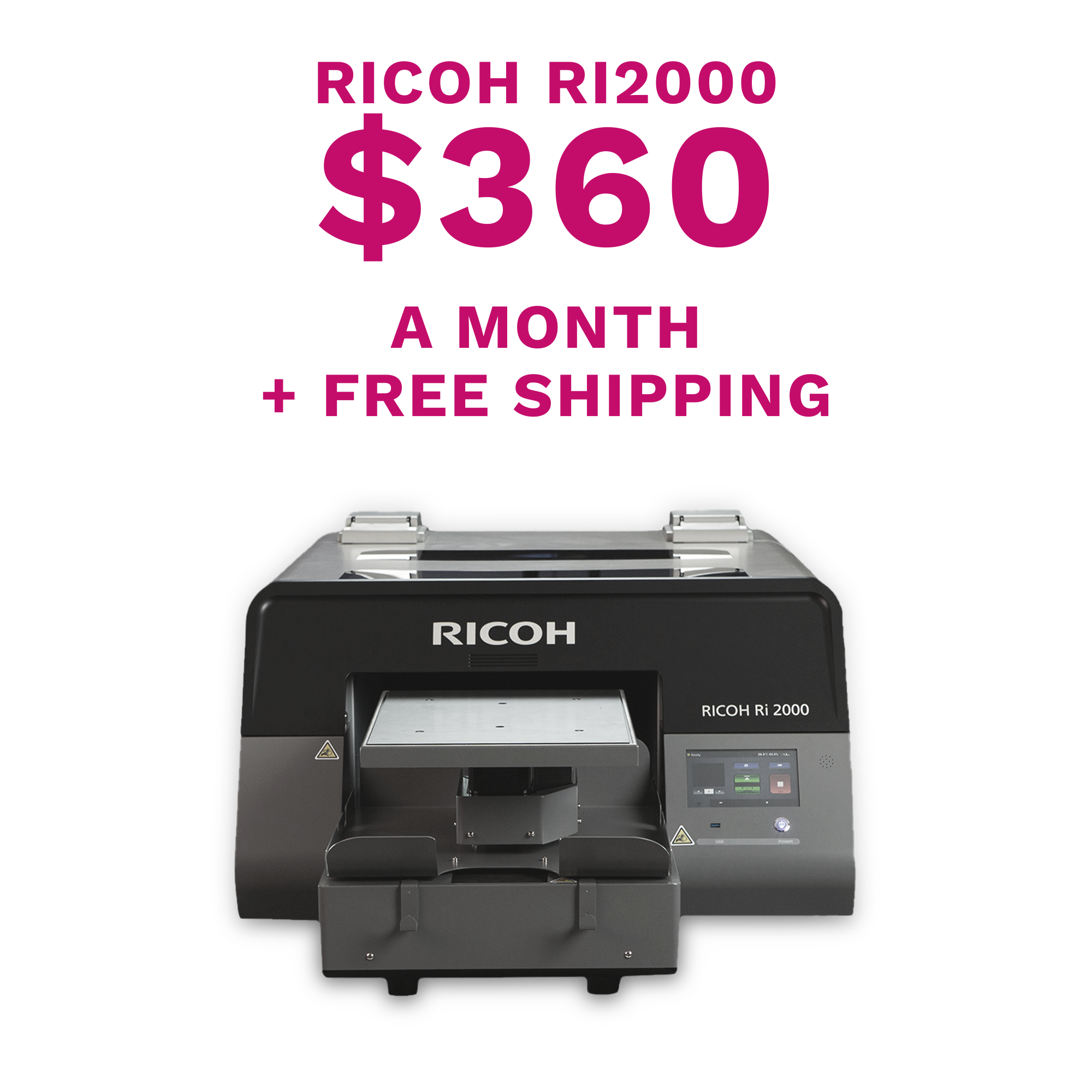 Ricoh Ri1000 Commercial Garment Printer Garment Printer