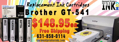 brother gt 541 inkjet garment printer
