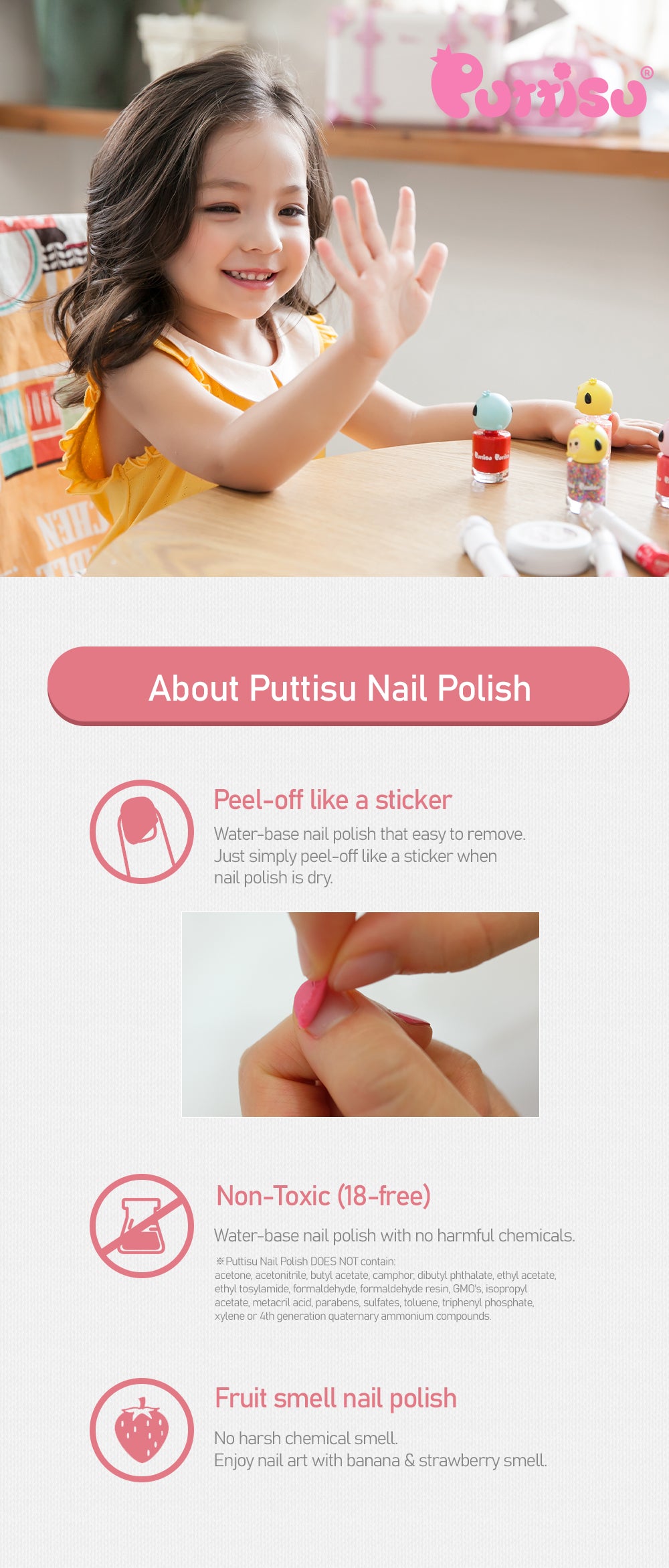 Bling Nail Polish - B01 Twinkle Pink - Puttisu India