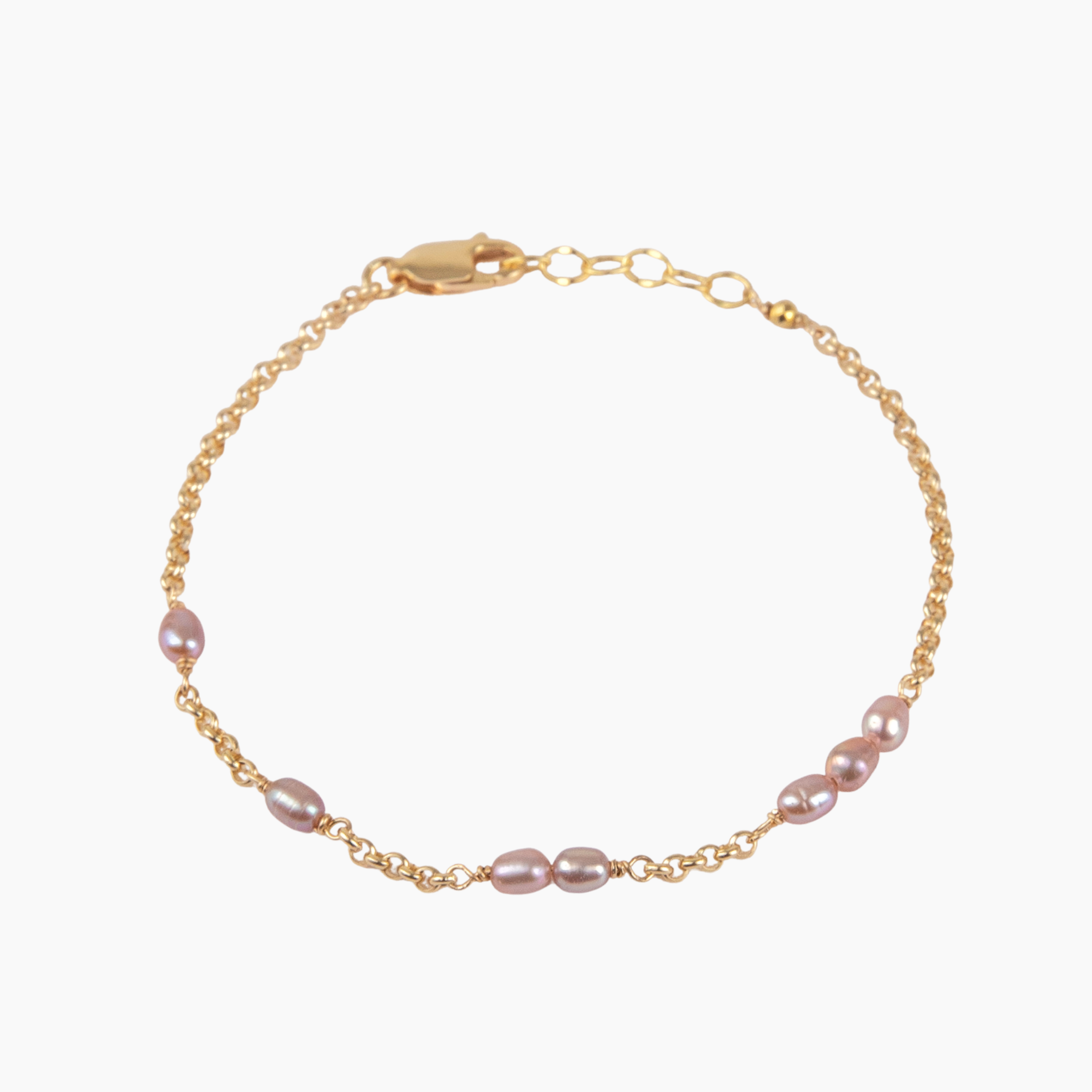 Image of Metric Pink Keshi Pearl Bracelet