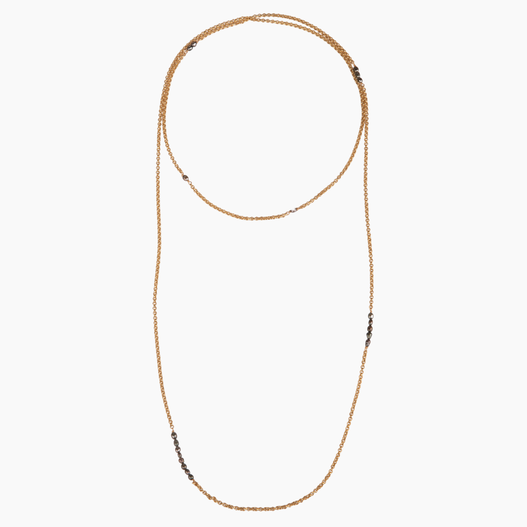 Image of Golden Ratio Tahitian Pearl Necklace