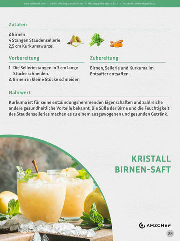 Kristall-Birnen-Saft