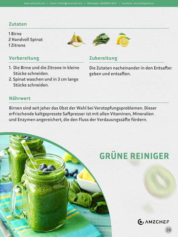 Grüne Reiniger