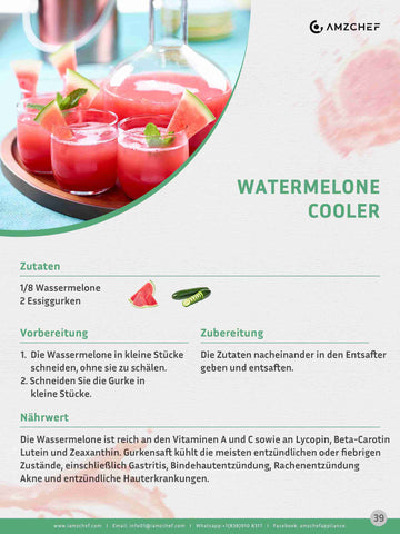 Wassermelone Cooler