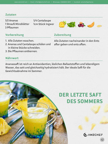 Der letzte Saft des Sommers