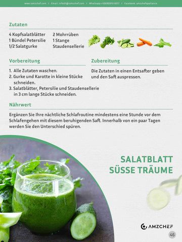 Salatblatt Süße Träume