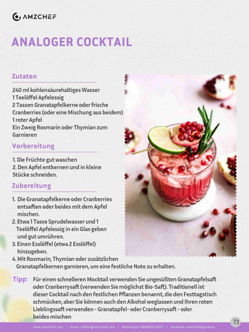 Analoger Cocktail