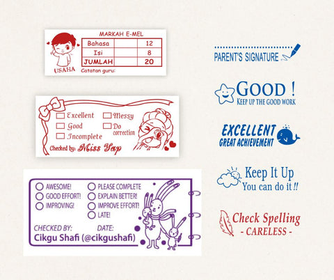 Personalize and Creativity with Teacher Stamps