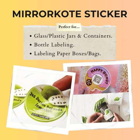 Mirrorkote Sticker Best Usage