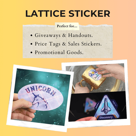 Lattice Sticker Best Usage