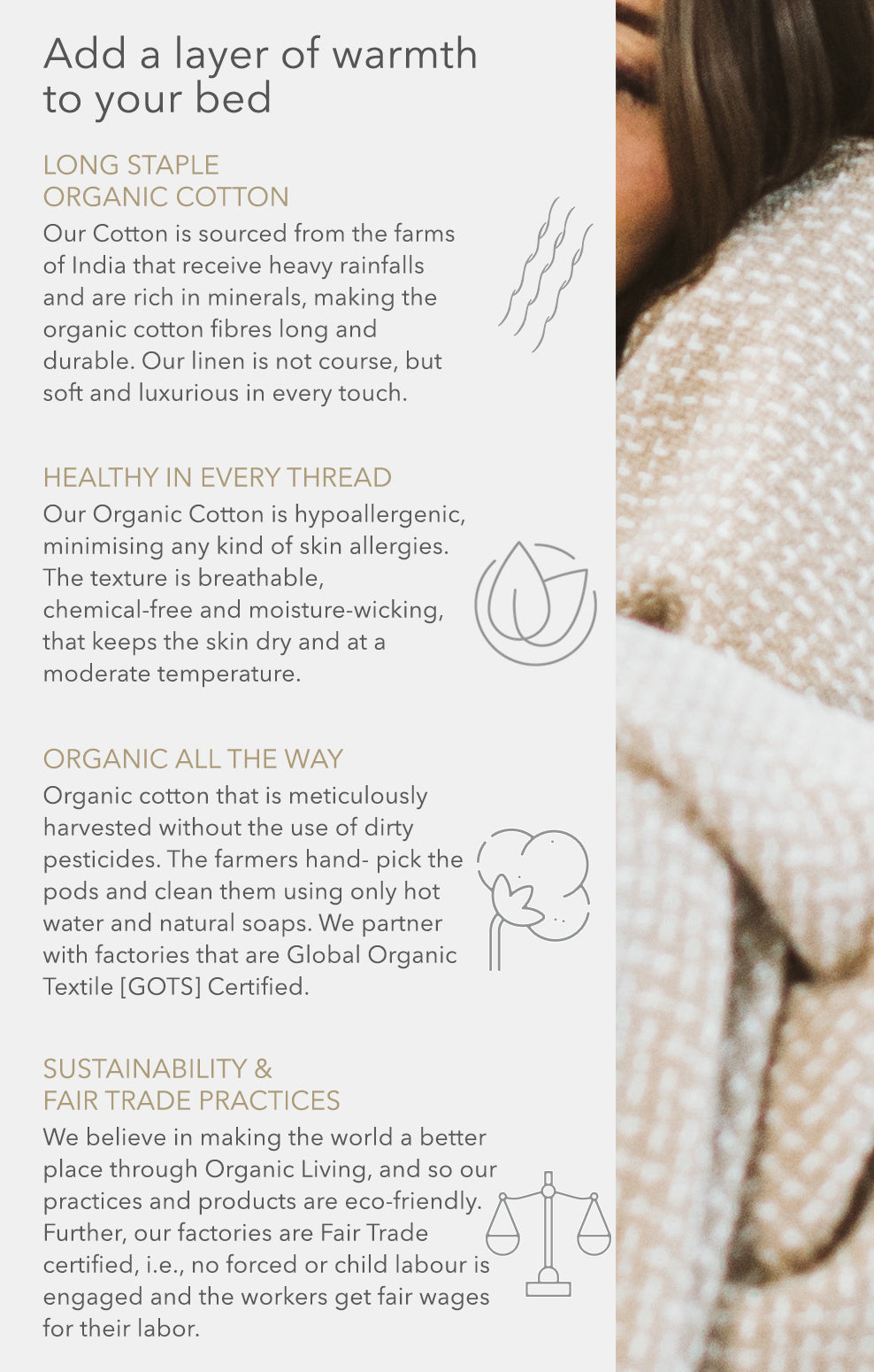 Organic Cotton Blankets