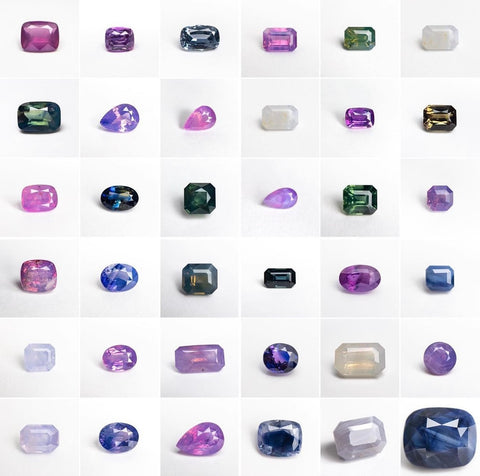 Teal, Green, Purple, Pink, Etc. Sapphires