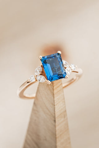 "Laura" London Blue Topaz Engagement Ring From Staghead Designs
