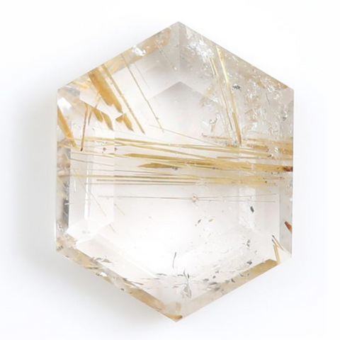 "Aurum" Golden Rutilated Quartz Gemstone