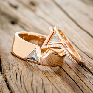 Handcrafted Wedding Band Sets