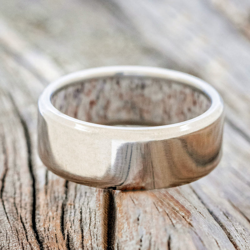 ANTLER LINED WEDDING BAND Staghead Designs   SQU 57 T 1 800x 