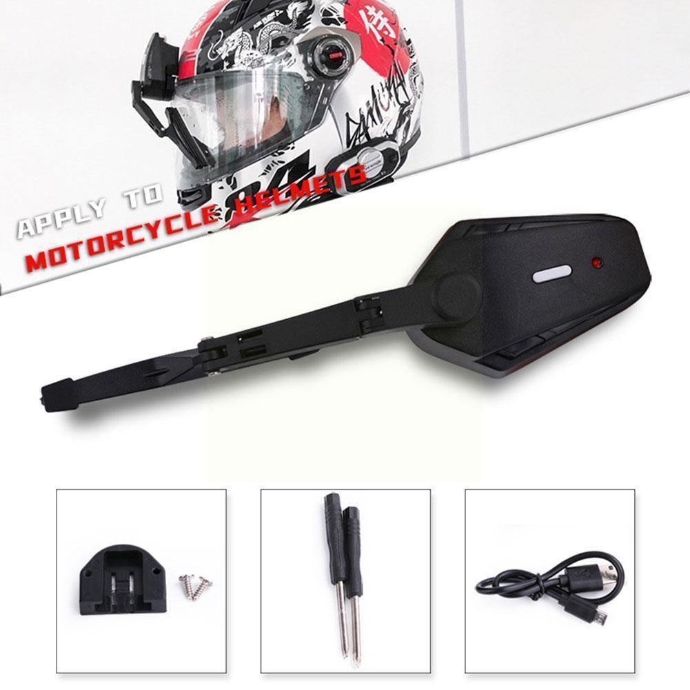 multimedia motorcycle helmet