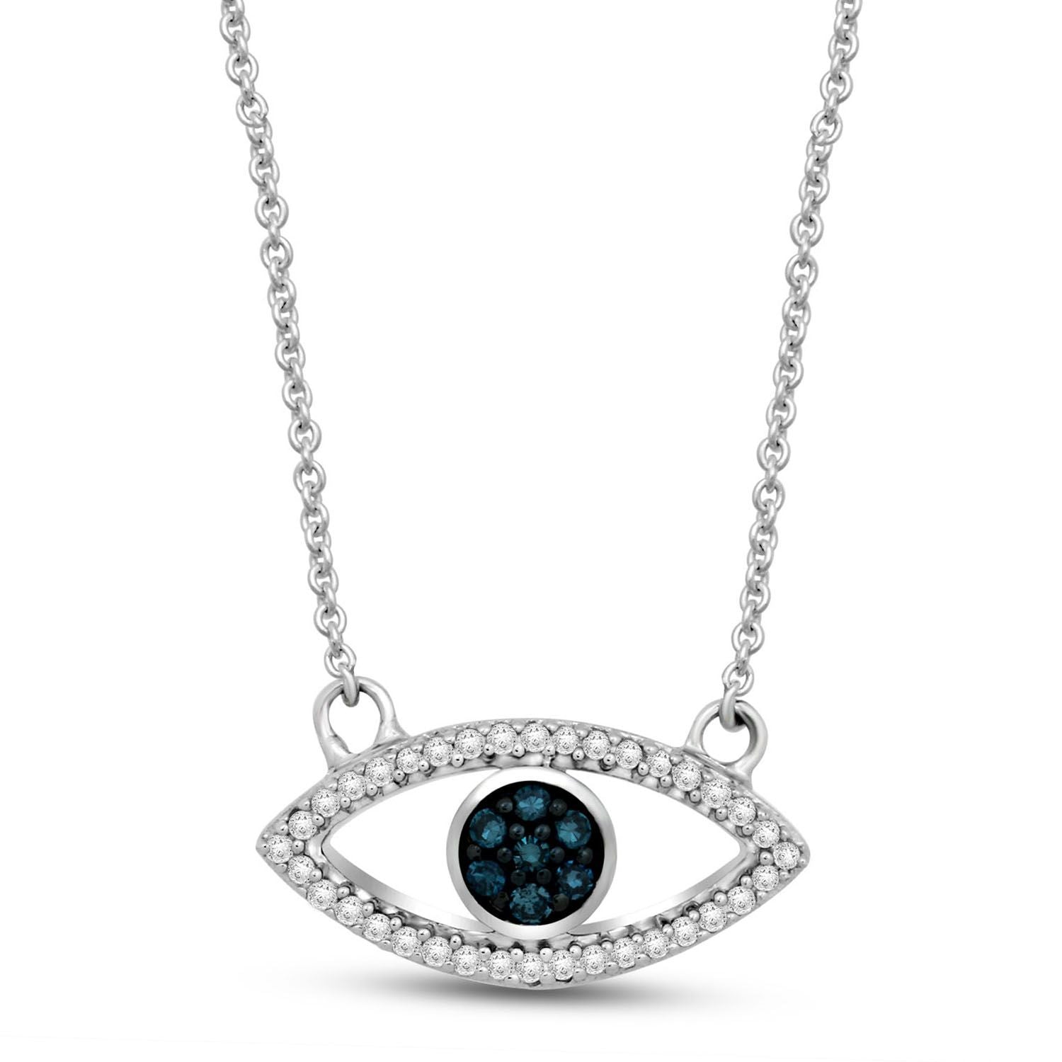 lesa michele evil eye necklace