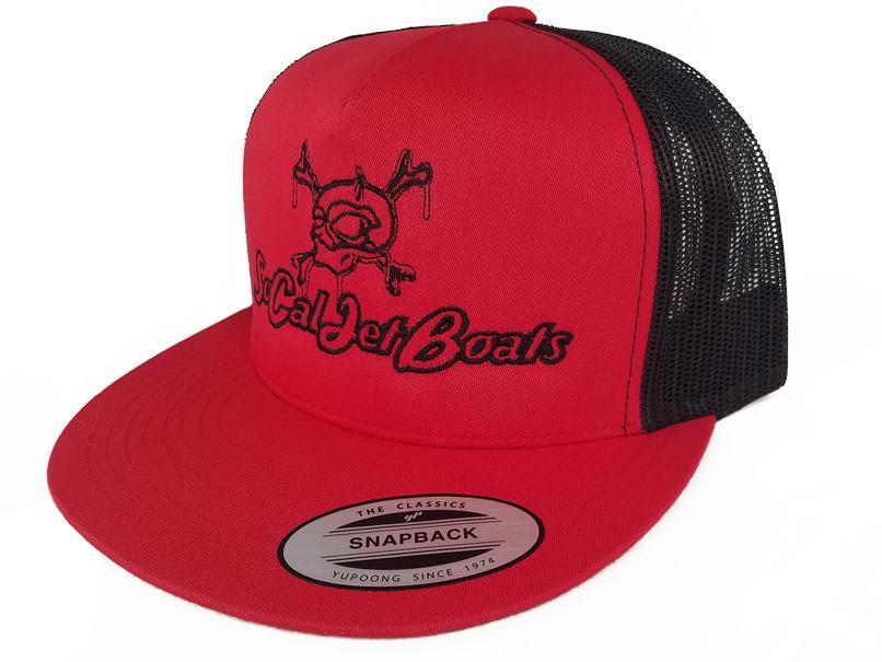 Hat SoCal Boats Trucker Mesh Red - Jet