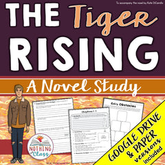 The Tiger Rising Novel Study Unit Cover Page
