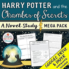 Harry Potter and the Chamber of Secrets Novel Study Unit Cover