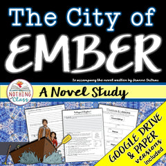 The City of Ember Novel Study Unit Cover Page